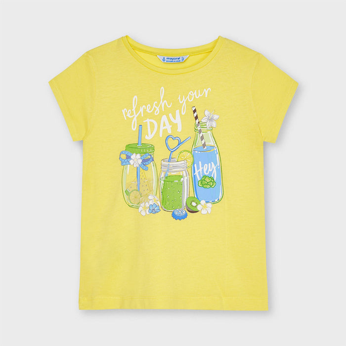 Mayoral T-Shirt Refresh Yellow 3015