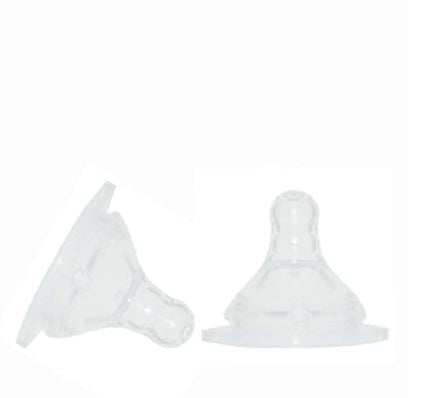 Organic Kidz Wide Mouth Bottle Nipples 2pk - Medium Flow