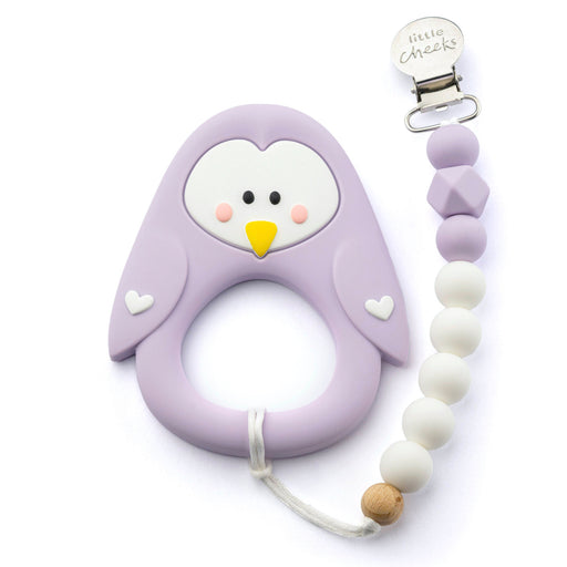 Little Cheeks Penguin Clip - Lilac LC-PENGC-LC