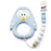 Little Cheeks Penguin Clip - Blue LC-PENGC-BL