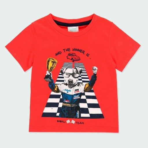 BoBoli Knit T-Shirt - Puppy