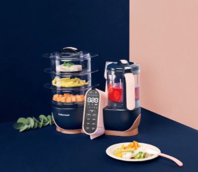 Babymoov Duo Meal Station XL 5 in 1 Food Processor (FREE BABYMOOV TRAVEL BOTTLE WARMER)