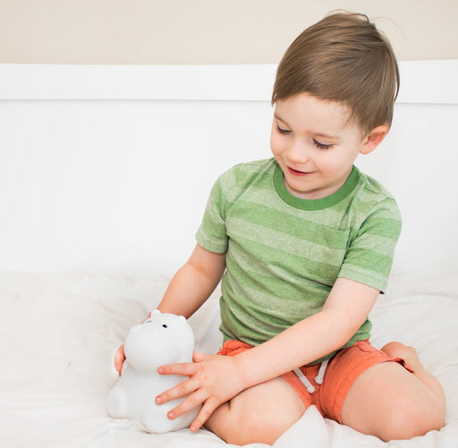 Lumipets LED Hippo Night Light with Remote
