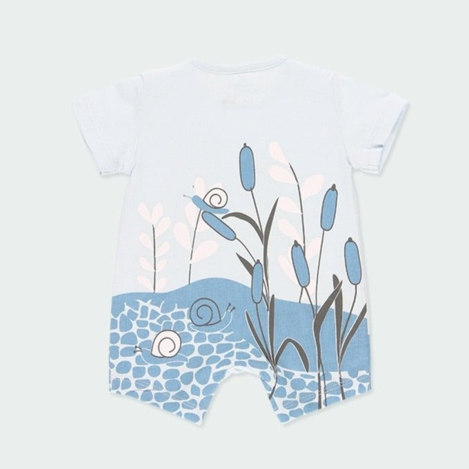 BoBoli Knit Play Suit - Snail