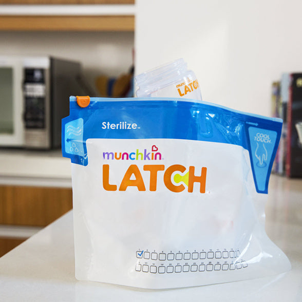 Munchkin Latch Sterilizer Bags - 6 Pack