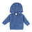 Tiny Twig Knitted Hoodie - Sapphire TTW20-K4