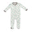 Silkberry Baby Sweet Nature Orgainc Cotton Footed Sleeper w/ Zipper - Winter Bear (CN8005)