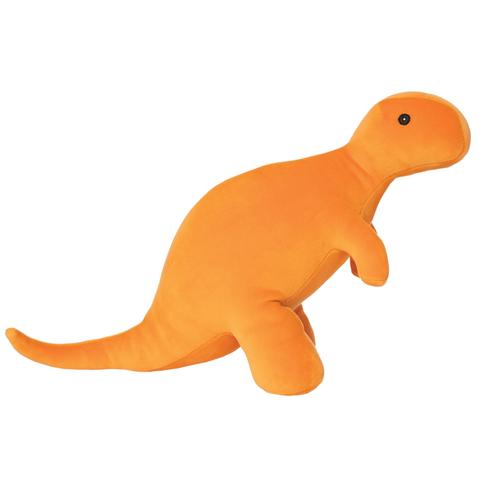 Manhattan Toys Velveteen Dino Growly Orange 159480