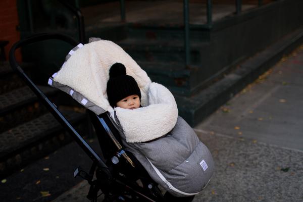 7 AM Enfant LambPOD - Heather Grey/White 18m - 3Y