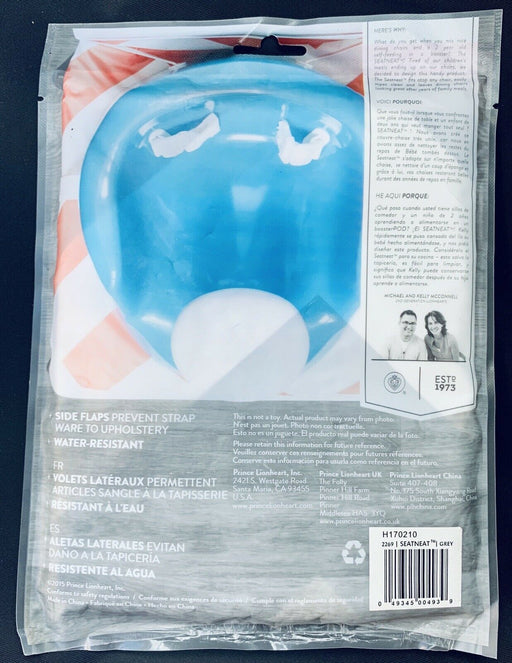 Prince LionHeart Seatneat Chair Protector - White/Grey