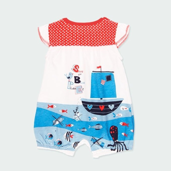 BoBoli Knit Play Suit Sea World