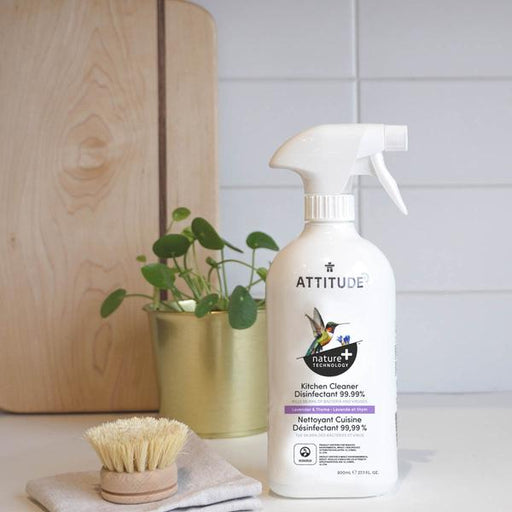 Attitude Kitchen Cleaner Disinfectant 99.99% 800ml