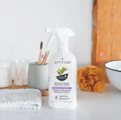 Attitude Bathroom Cleaner Disinfectant 99.9% 800ml