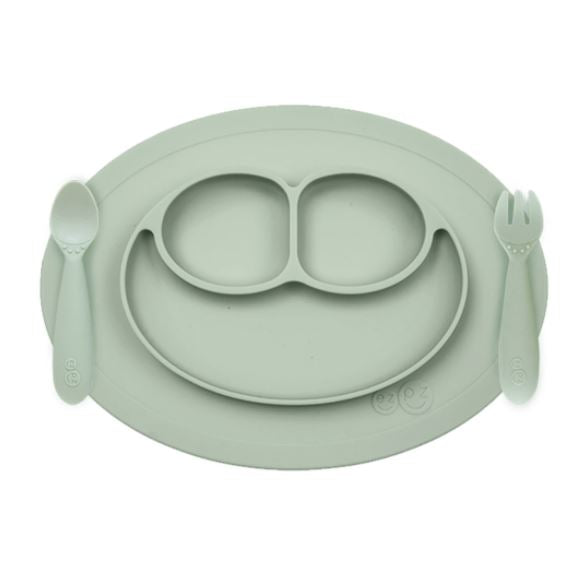 Ezpz Mini Feeding Set - Sage