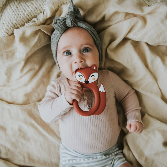 Little Cheeks Fox Clip - Rust LC-FOXC-RT