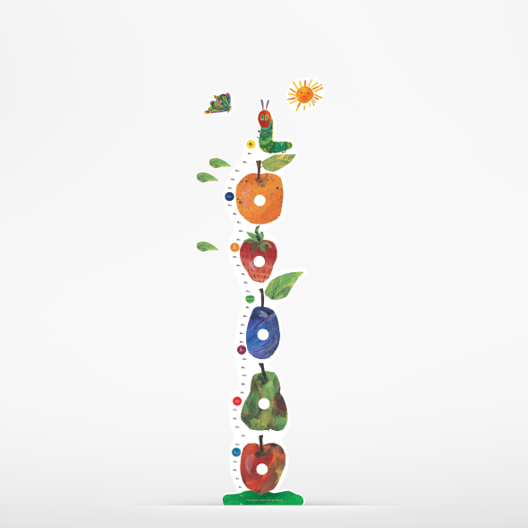Oliver's Label Personalized Growth Chart Decals - The Very Hungry Caterpillar