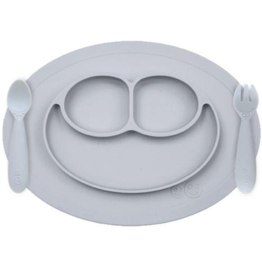 Ezpz Mini Feeding Set - Pewter