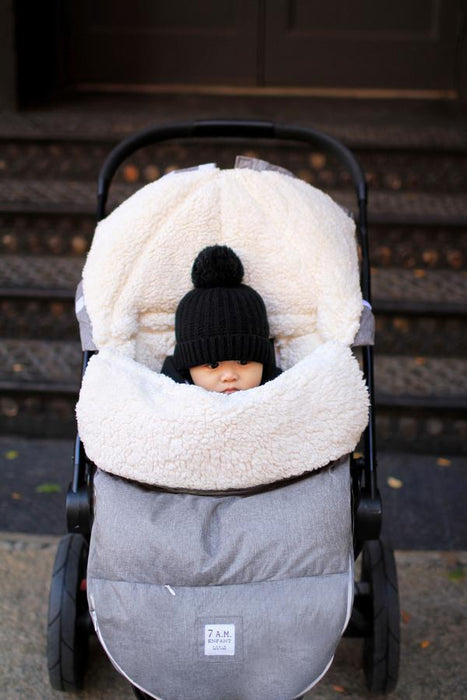7 AM Enfant LambPOD - Heather Grey/White 18m - 3Y