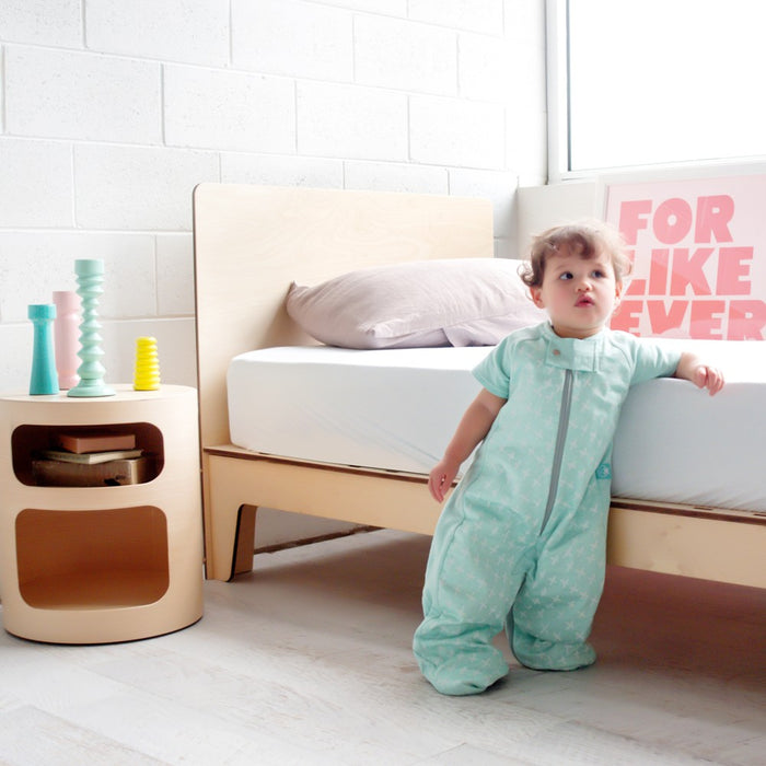 ErgoPouch Bamboo Stretch Crib to Single Sheet - White EP121