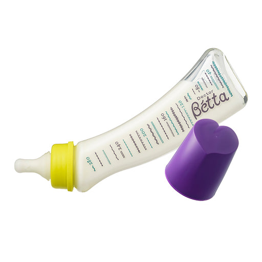 Betta Baby Brain Glass Bottle Narrow Neck 280ml - Button