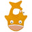 Baby Bites Waterproof Shark Bib - Yellow