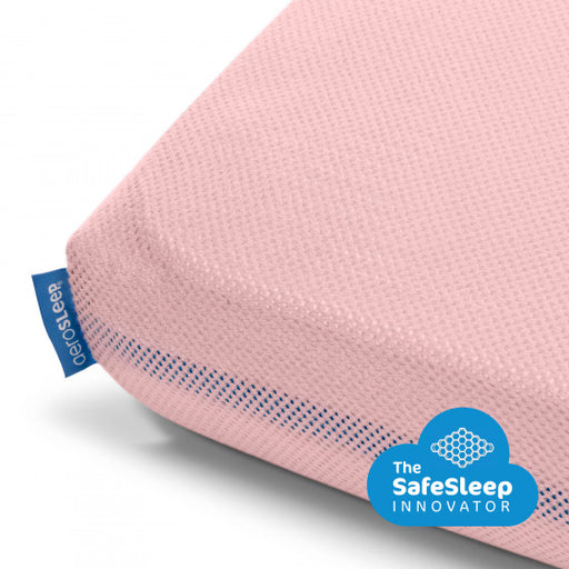 AeroSleep Sleep Safe Fitted Sheet - Pink