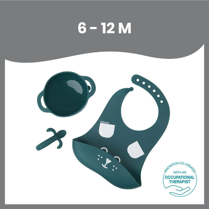 Babymoov First'Isy Feeding Set - Dog Blue