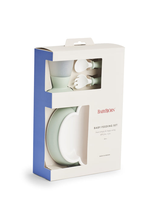 BABYBJÖRN Baby Feeding Set - Powder Green
