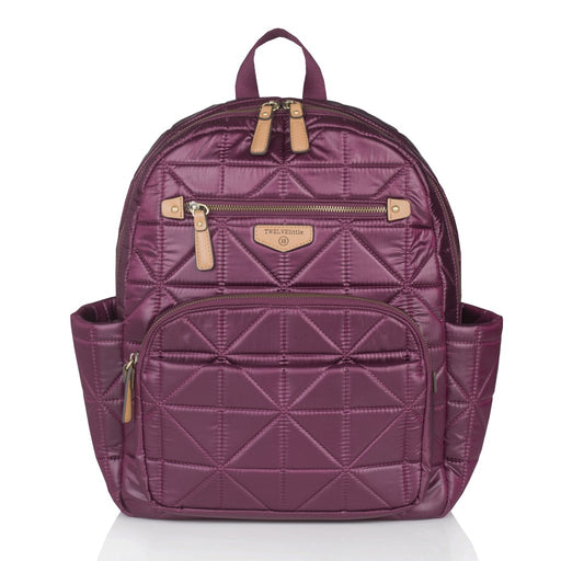 Twelve Little Companion Diaper Bag Backpack - Wine