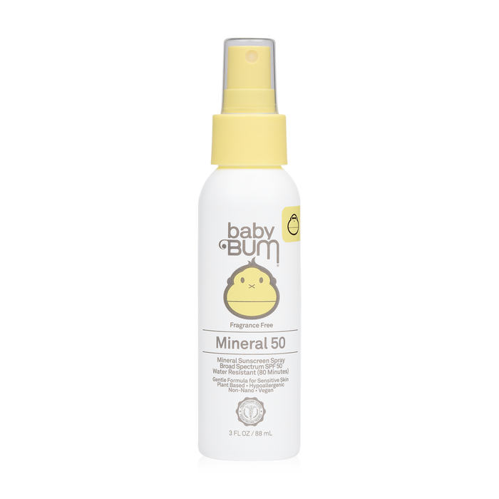 Baby Bum SPF 50 Mineral Sunscreen Spray Lotion