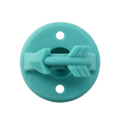 Itzy Ritzy Sweetie Soother 2pk - Surf Blue Arrows