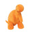 Manhattan Toys Velveteen Dino Growly Orange 159480