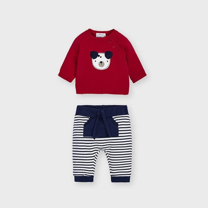 Mayoral Two Piece Set - Red 2639