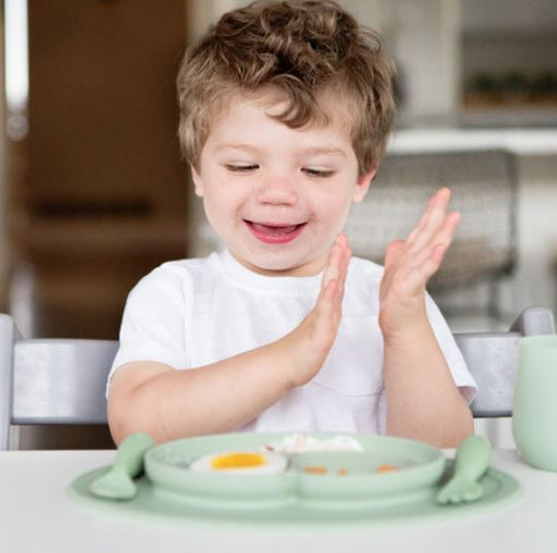 Ezpz Mini Feeding Set - Sage