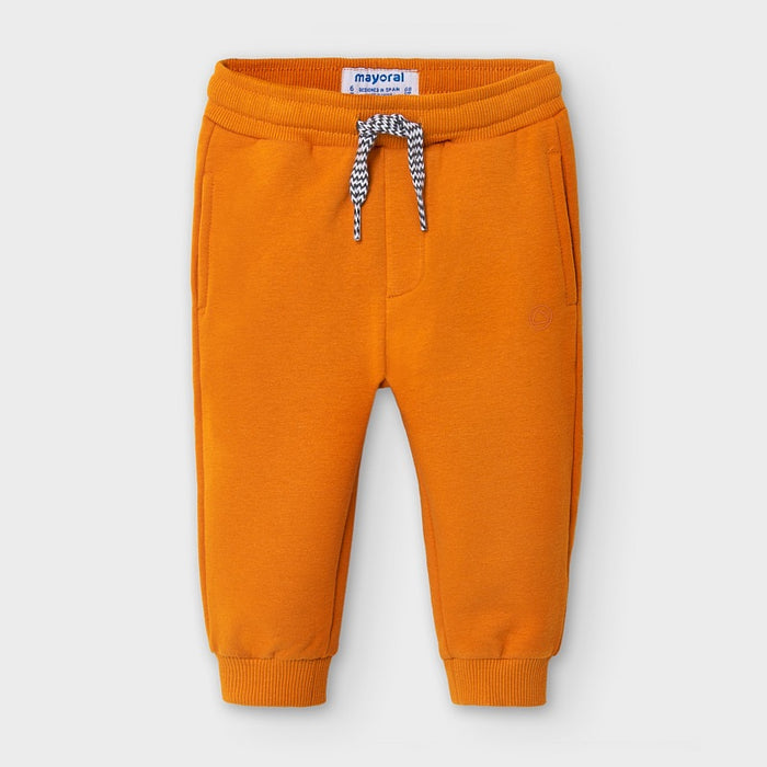 Mayoral Basic Joggers with Elasticated Cuffs - Cheddar 704