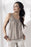 Mother En Vogue Britney Bubble Tank - Light Taupe