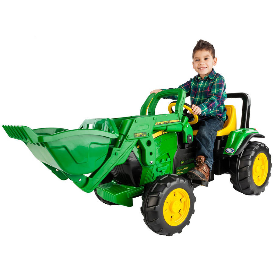 Peg Perego John Deere Front Loader - Green IGCD0553 (MARKHAM STORE PICK-UP ONLY)