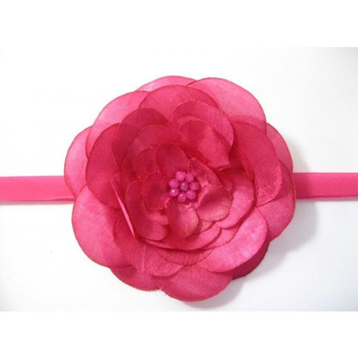 Baby Wisp Headband Jasmine Berry Pink 3m