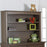 Pali 5555 Bookcase Hutch (Earth)