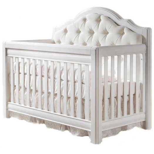 Pali Cristallo Forever Crib - Fabric Panel (Vintage White)