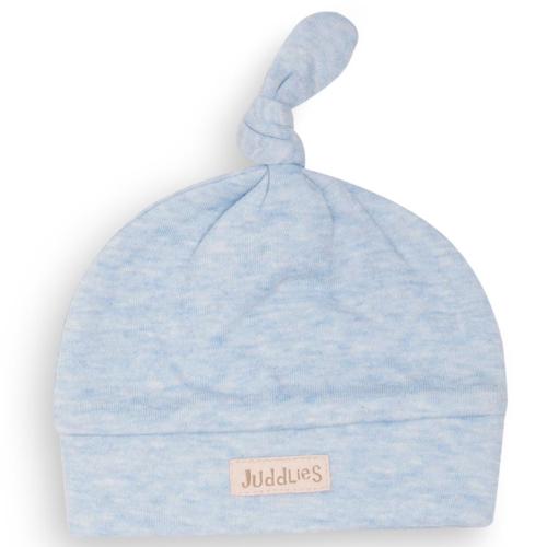 Juddlies Newborn Cap Blue Fleck JL274