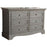 Pali 2306 Ragusa Double Dresser (Distressed Granite)