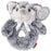 Piccolo Bambino Rattle Grey Wolf PB1317GY