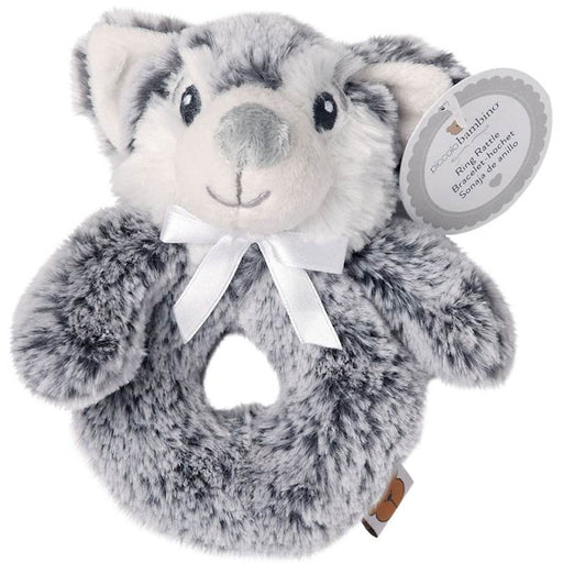 Piccolo Bambino Rattle Grey Wolf PB1317GY