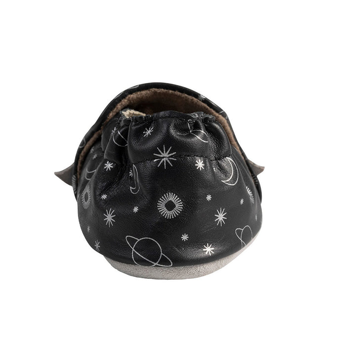 Robeez Soft Soles Shoes Black/Grey Apollo