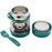 3 Sprout Stainless Steel Food Jar Teal Bear