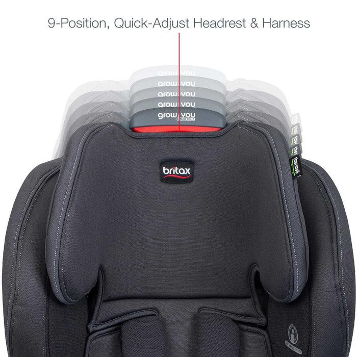 Britax Grow with you Click Tight Booster Car Seat - Cool N Dry