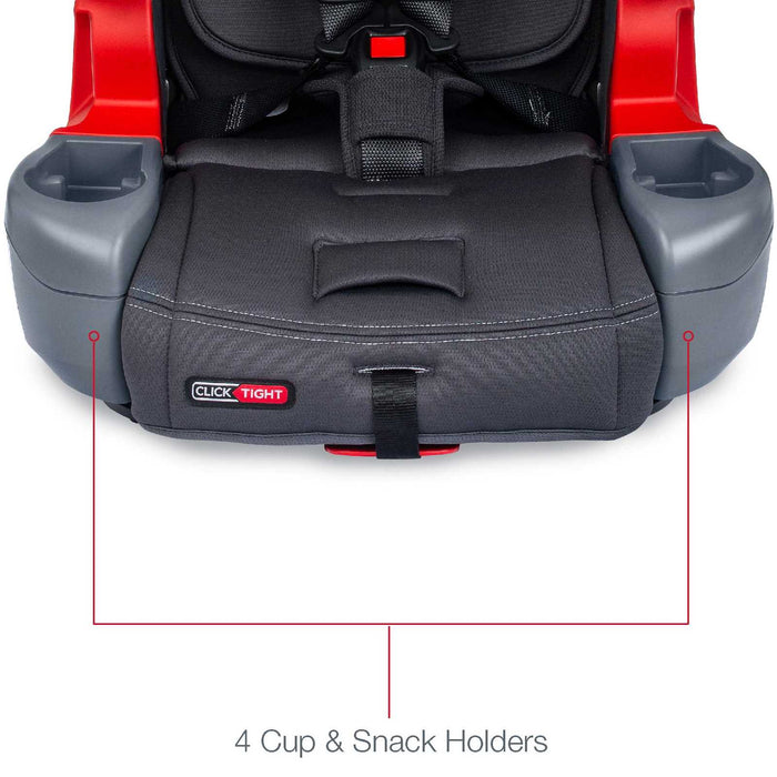 Britax Grow with you Click Tight Booster Car Seat - Cool N Dry