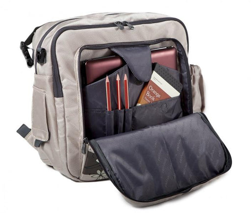 Simply Good Fusion Diaper Bag - Black (Bird Abstract)