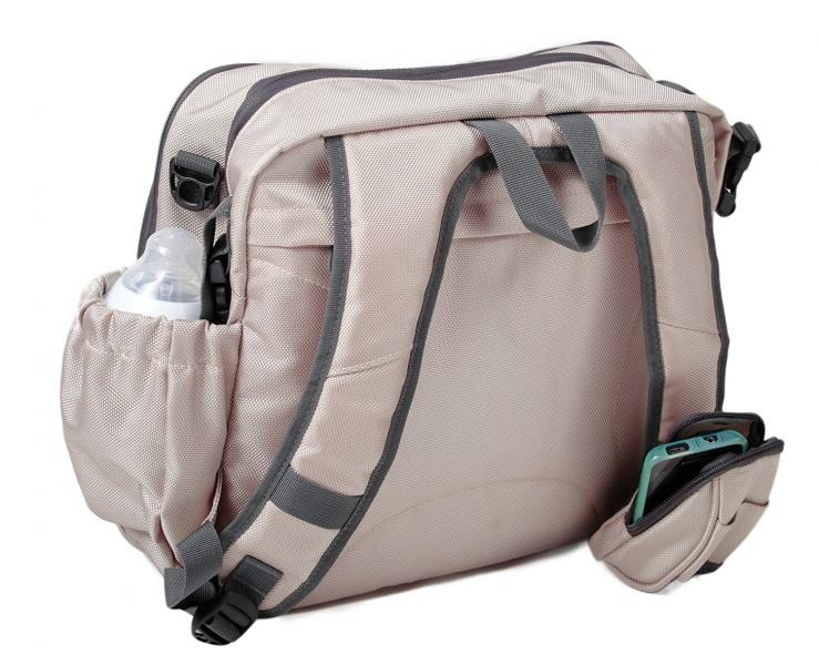 Simply Good Fusion Diaper Bag - Black (Bird Abstract)